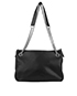 Mulberry Winsley Shoulder Bag, &pound;120, Handbags, Black, Leather, Back view